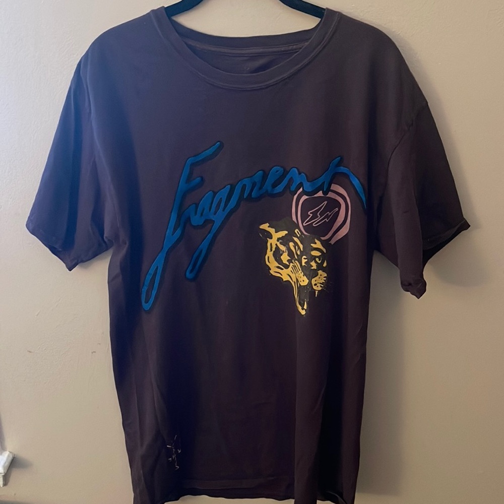 Travis Scott Cactus Jack x Fragment tshirt